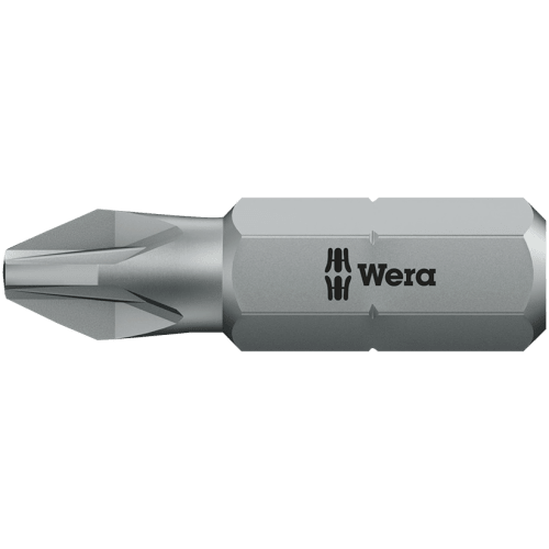 BIT POZI NO.2 X 25MM BLACK WERA - 1/4