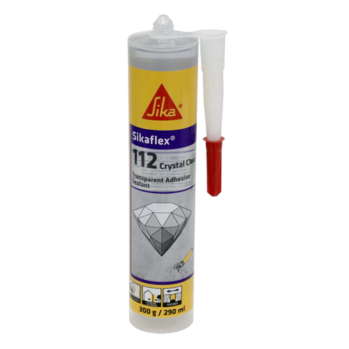 SIKAFLEX SEALANT 112 CLR 290ML (12) - 1 PART TRANSPARENT SEALANT/ADHESIVE