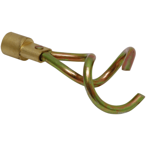 DRAIN ROD UNIVERSAL WORMSCREW 50MM SPARE CORK SCREW FITTING