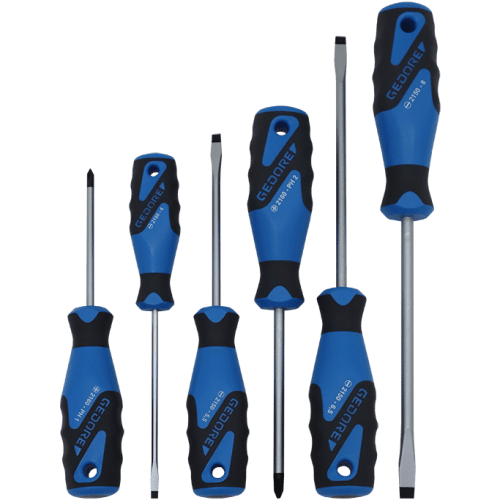 フジ SCREWDRIVER SET STD 6PC GED MEC - MECHANICS | Fowkes Bros