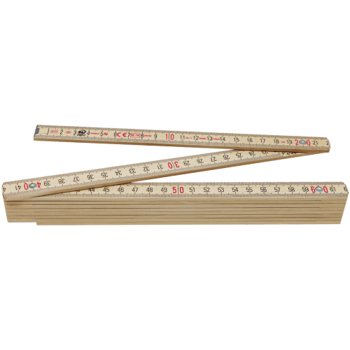 RULER FOLDING WOOD 2M 407N - WOOD 10 FOLD (ENGINEERS) | Fowkes Bros