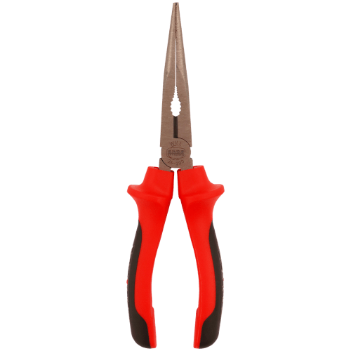 PLIER LONG NOSE 200MM STD WILL - RED/BLACK HANDLE (DT) | Fowkes Bros