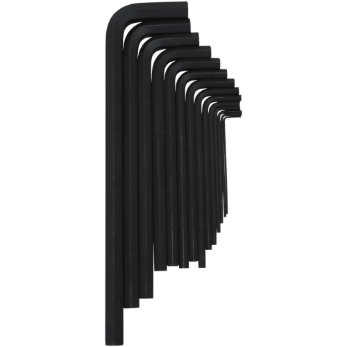 ALLEN K/SET HEX 1.5-14MM L/S GED - 14PC - BLACK - LONG -GEDORE
