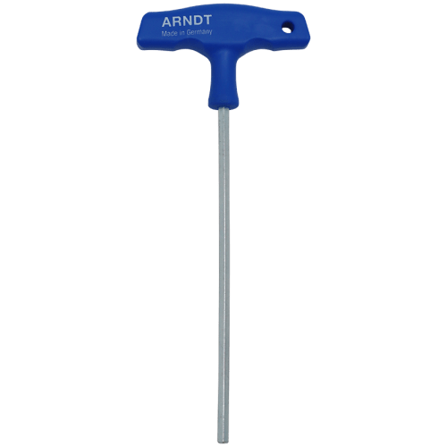 ALLEN KEY T-HANDLE 5.0MM ARNDT LONG - HEX KEY BLUE T-HANDLE 5.0 X