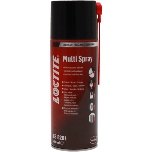 MULTI-PURPOSE LUBE SPRAY 400ML LOCTITE - SILICONE FREE | Fowkes Bros
