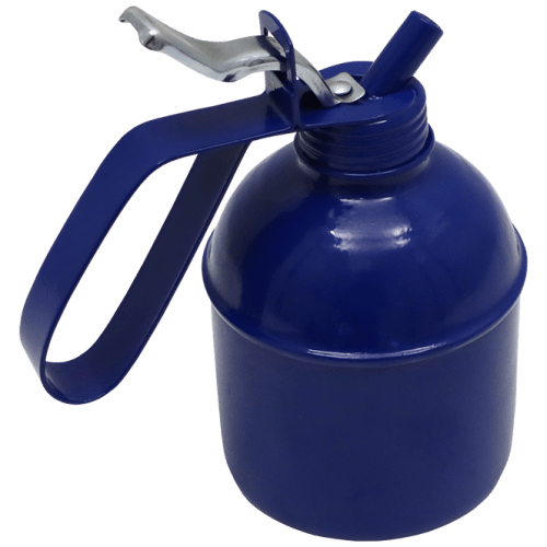 OIL CAN 500ML FLEX/RIGID SPOUT EXXO - BRASS PUMP OILER (LEVER