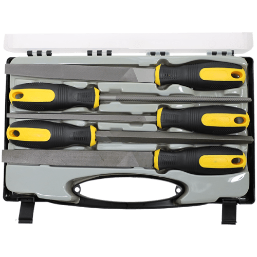 FILE SET ENGINEERS 5 PC 200MM SAKATA - 5 PIECE - HR/R/TSQ/FL/SQ