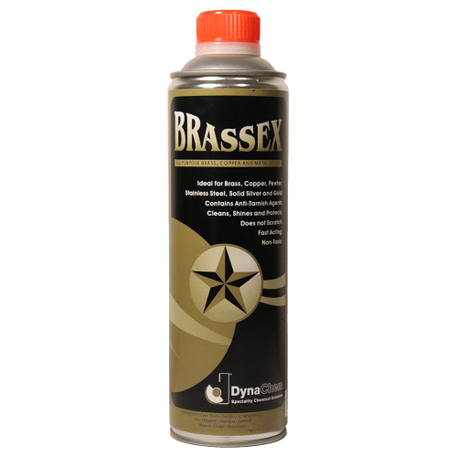 CLEANER BRASS 500ML BRASSEX - METAL CLEANER & POLISHER | Fowkes Bros