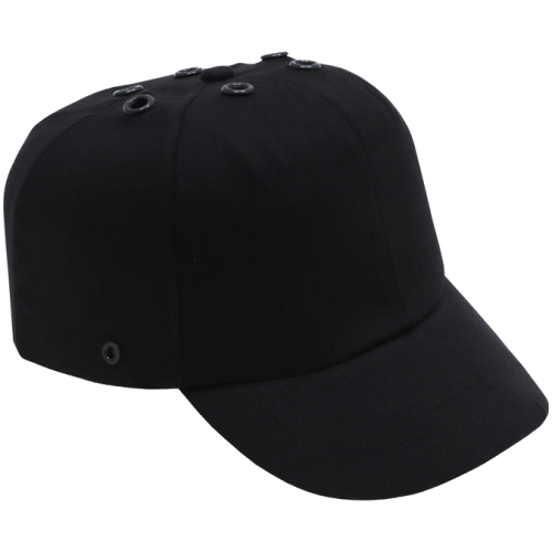 BUMP CAP COTTON BLACK 58-62CM DROMEX - ADJUSTABLE BASEBALL TYPE
