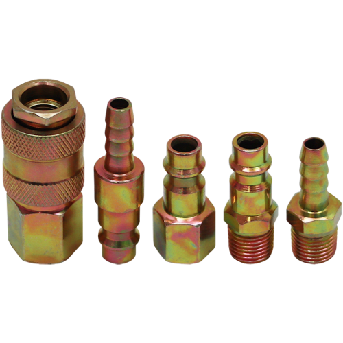 AIR FITT QUICK COUPLER SET RYAN - 5-PIECE | Fowkes Bros