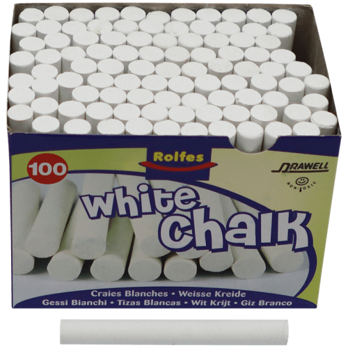 Soft shop white chalk