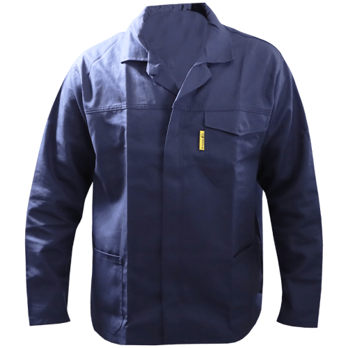 mounten. セレモニー navy CONTI JACKET J54 100% NAVY 36 DROMEX - 100% COTTON - NAVY BLUE