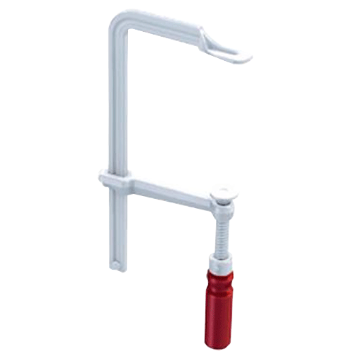 CLAMP F 400MM SCREW HANDLE GH - SIZE/DEPTH 400X175MM-RAIL 27 X13MM