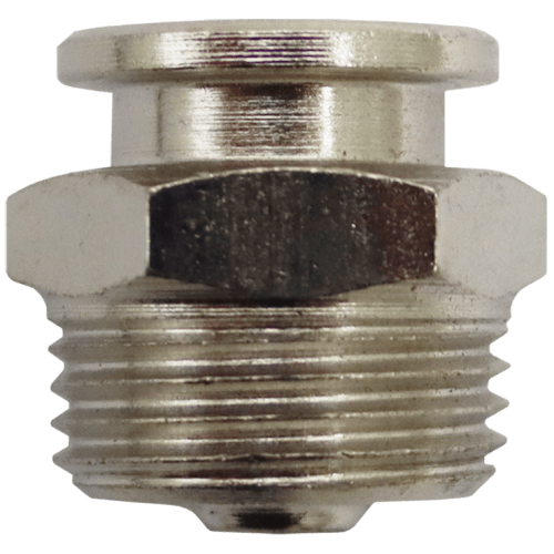 1/8" BSPT Stainless Steel Grease Zerk Nipple – For Grease Gun, Single Fitting
