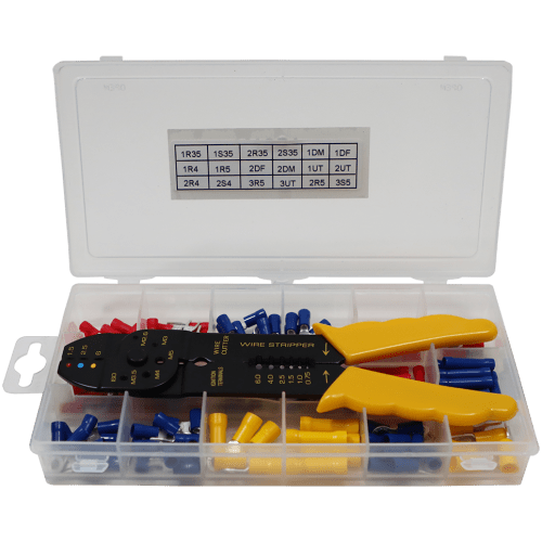 TERMINAL KIT 235PC HELLERMAN - PRE-INSULATED KIT