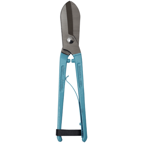 TIN SNIP 200MM BRITISH TYPE DWS S SNIP WITH SPRING. RECORD