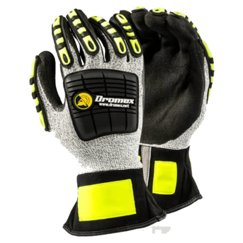 b*d様 ryaw MONS GLOVES (DARK SILVER) GLOVE MACH 777 IMPACT & CUT SIZE 9 - IMPACT & CUT (LEVEL 5