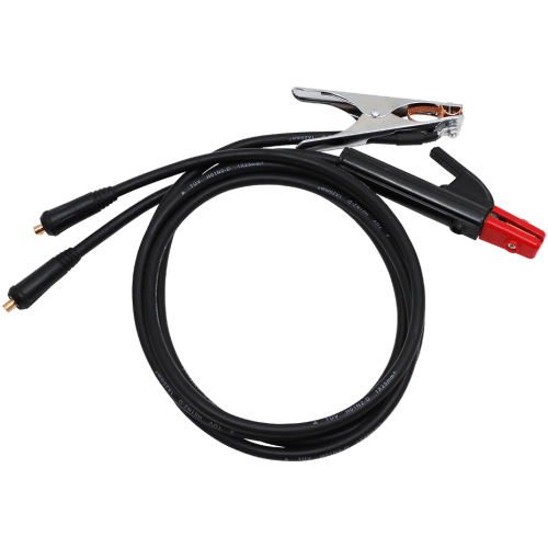 WELD CABLE SET KIT COMPLETE - INCLUDES ELECTRODE HOLDER & EARTH