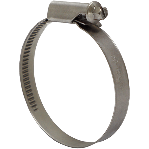 HOSE CLAMP MARINE 60 - 80MM - S/S 316 (W5) - 12MM BAND (DIN3017