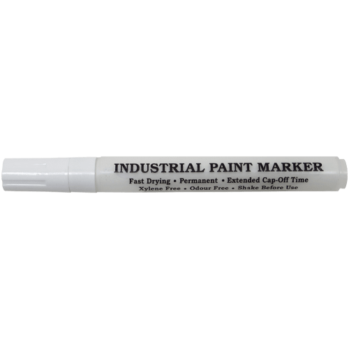 MARKER PAINT 8ML WHITE - INDUSTRIAL PAINT MARKER | Fowkes Bros