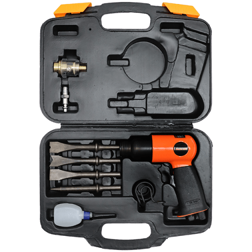 BALLISTICS PEG ＆HAMMER CARRY PNEUMATIC HAMMER ZIP GUN KIT VALU-AIR - 4500 RPM - 10 PCS - 10MM