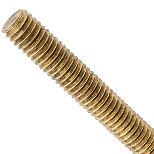 THREADED ROD BRASS 1 MTR 10MM BRASS 1 METER LENGTH