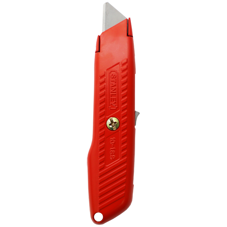 "TRIM KNIFE RETRACT SAFETY RED STAN - SELF LOCK \/ INTERLOCK KNIFE"