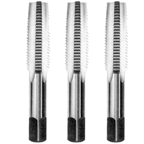 "TAP SET HSS UNC NO.8 X 32 TPI FEW - HIGH SPEED STEEL - 3 PCS SET"