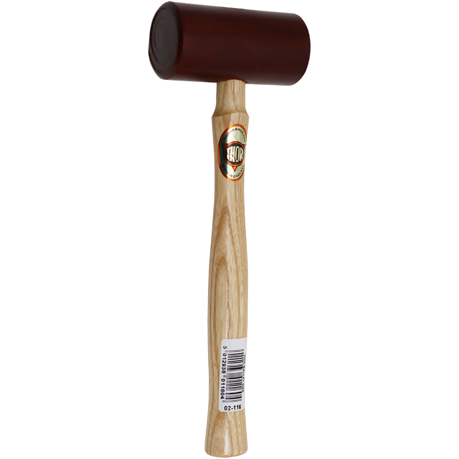 "THOR RAWHIDE MALLET #3 44MM - 44MM FACE - 250G - WOOD HANDLE"