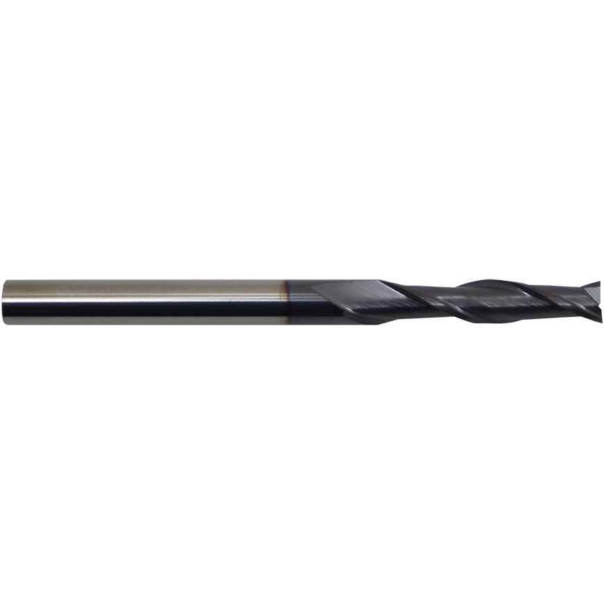 "END MILL CARBIDE 2FL L\/S  6.0MM SOM - 2 FLUTE - PLAIN SHANK (LONG SERIES)"