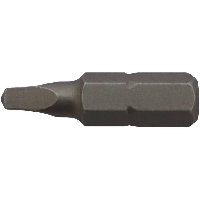 "BIT SQUARE NO.2 X 25MM BLACK WERA - 1\/4\" HEX SHANK - UNIVERSAL (S2)"