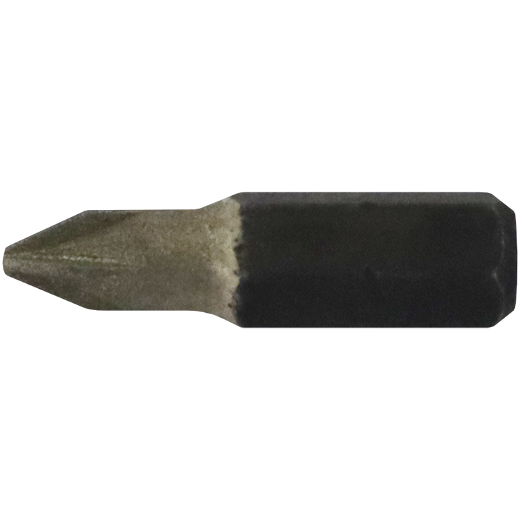 "BIT POZI NO.1 X 25MM DIAMOND FB - 1\/4\" HEX SHANK - DIAMOND COATED (PZ1)"