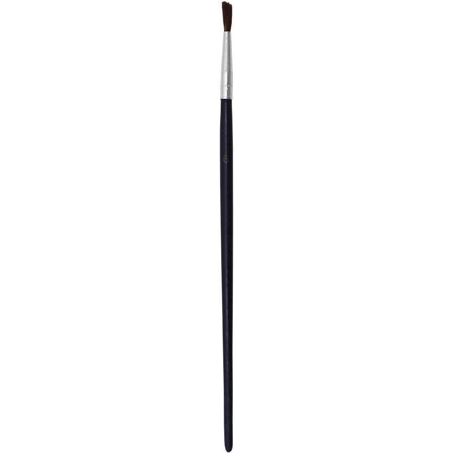 "PAINT BRUSH ARTIST # 6 - SOFT HORSE HAIR - 4.8MM"