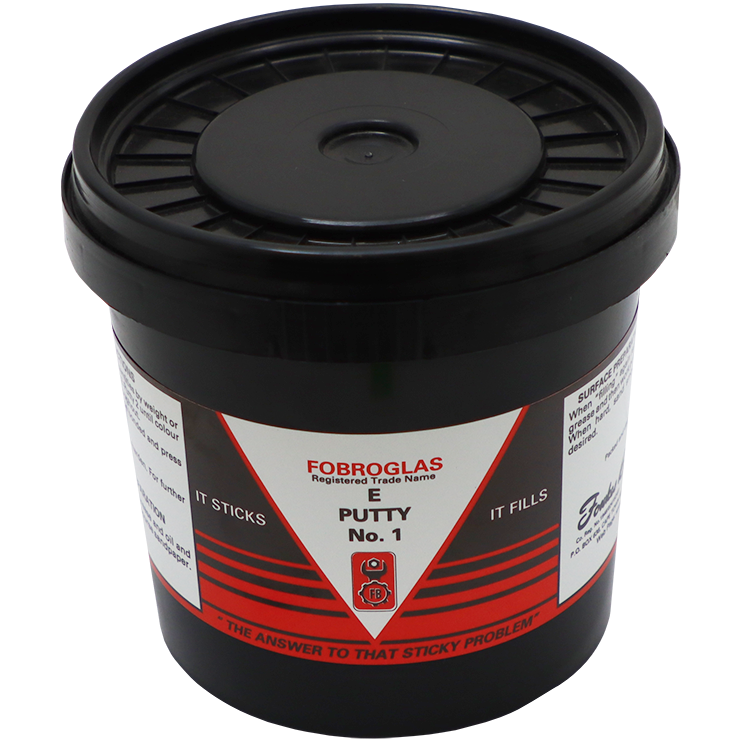 "EPOXY E-PUTTY F\/GLASS 1KG PART 1   FB - EPOXY PART 1 - MIX IN EQUAL PARTS"