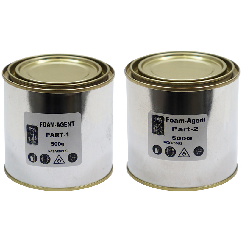 "FOAM AGENT  1KG MIX - 2 PARTS - MIX 500G OF EACH PART"