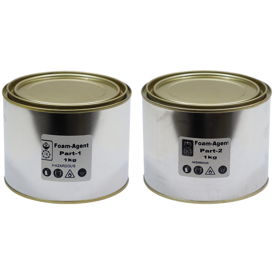 "FOAM AGENT  2KG MIX - 2 PARTS - MIX 1KG OF EACH PART"