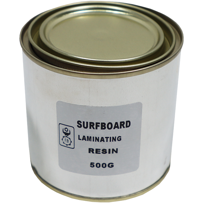 "RESIN SURFBOARD            500GM - ADD 1-2% MEKP (UV RESIST & NON-WAXED)"