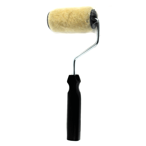 "PAINT ROLLER C F\/G 100MM SHORT PILE - POLYESTER SHORT PILE FOR FIBREGLASS"