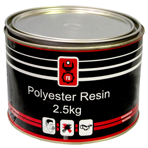 "RESIN POLYESTER GP       2.5KG - (ADD 1-2% MEKP) - 2100BQTN-WS"