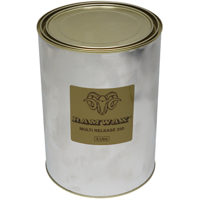 "MOULD RELEASE RAMWAX MULTI  5L - MULTI-RELEASE FOR FIBREGLASS MOULDS"