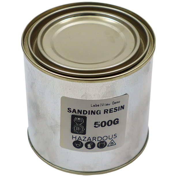 "RESIN SANDING              500GM - ADD 1-2% MEKP (UV RESISTANT - WAXED)"