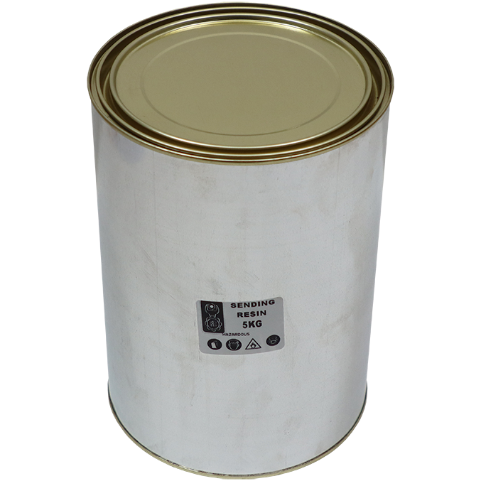 "RESIN SANDING             5 KG - ADD 1-2% MEKP (UV RESISTANT - WAXED)"