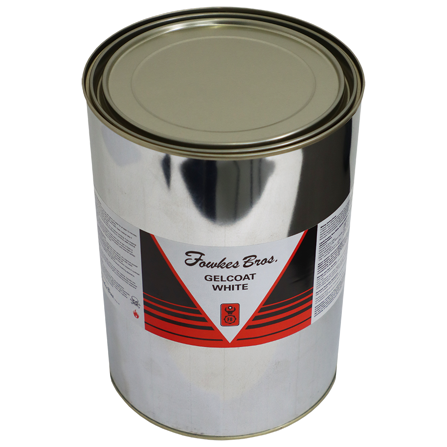 "GELCOAT WHITE             5 KG - ADD 1-2% MEKP (USED WITH GRP MOULDS)"