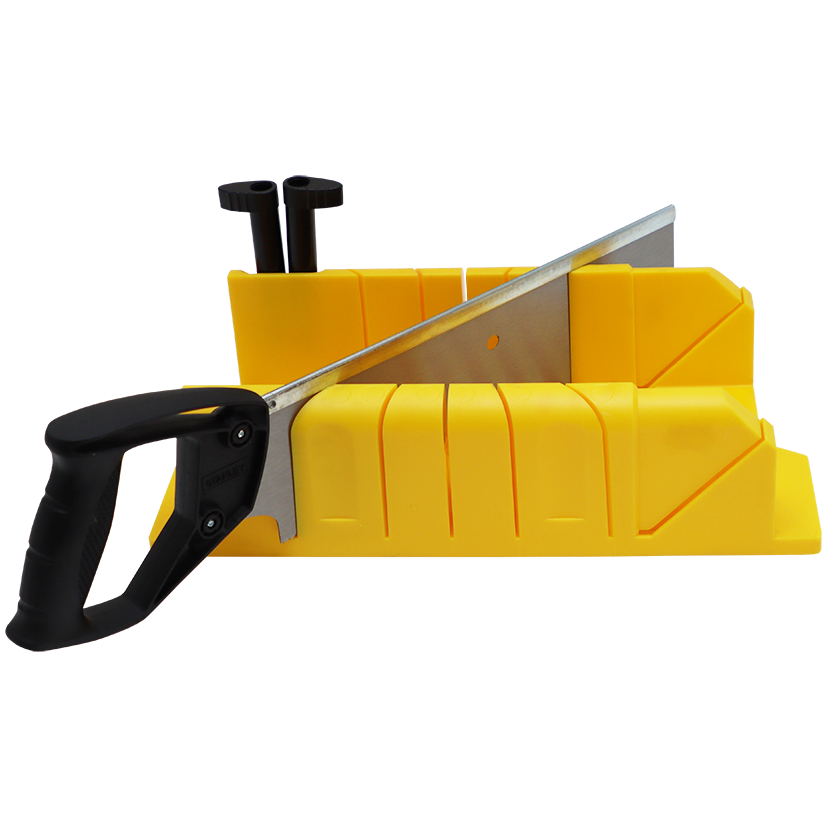 "MITRE BOX CLAMP & SAW STAN - C\/W CLAMP & SAW  (STANLEY)"