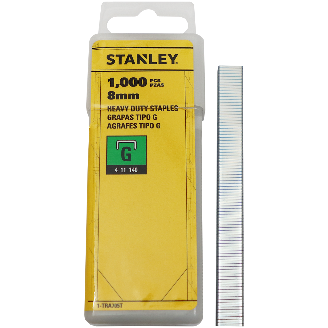 STAPLE H/D  8MM (1000 P/BOX) STAN - (6) HEAVY DUTY FOR 0-TR250 GUN