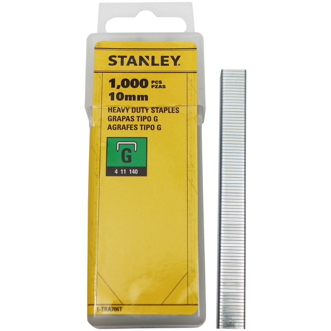 "STAPLE H\/D 10MM (1000 P\/BOX) STAN - HEAVY DUTY FOR FMHT70250-0 GUN"