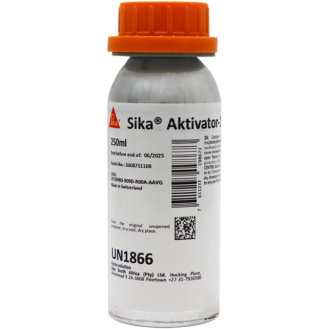 "SIKAFLEX AKTIVATOR 100 C18 250ML - BONDING ADVANCER- GLASS & PLASTIC"