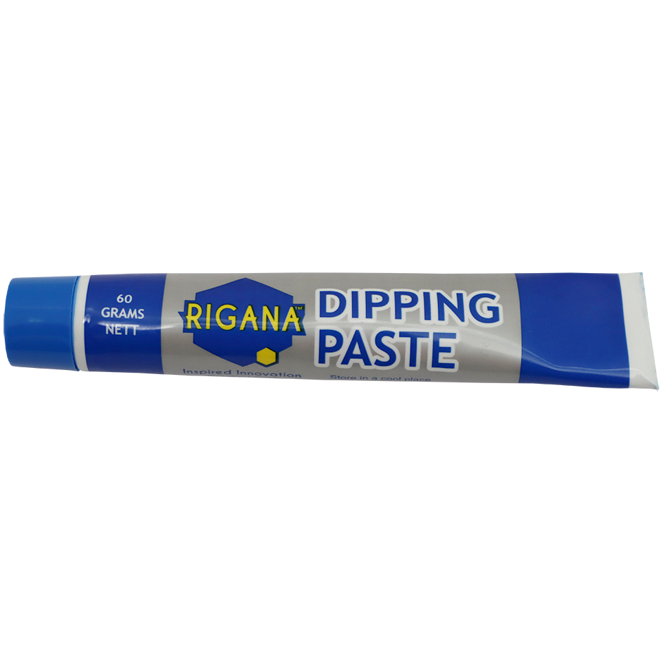 "DIPPING PASTE BLUE 60G RIGANA - FOR METAL DIP TAPES AND STICKS"
