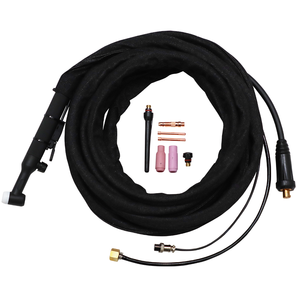 WELD TORCH TIG SIZE 26V (8M CABLE) - SCRATCH START - FOR DC
