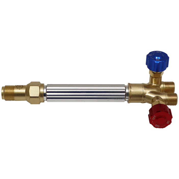 WELD TORCH GAS CUTTING HANDLE - OXY/ACET - SAFFIRE HANDLE | Fowkes